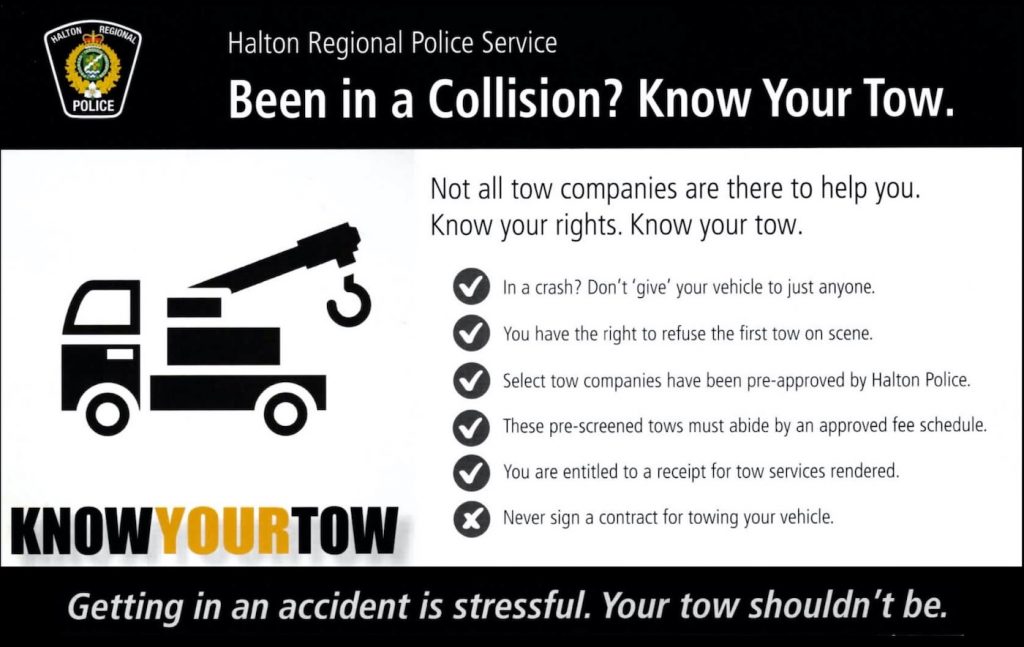 HRPS Know your tow